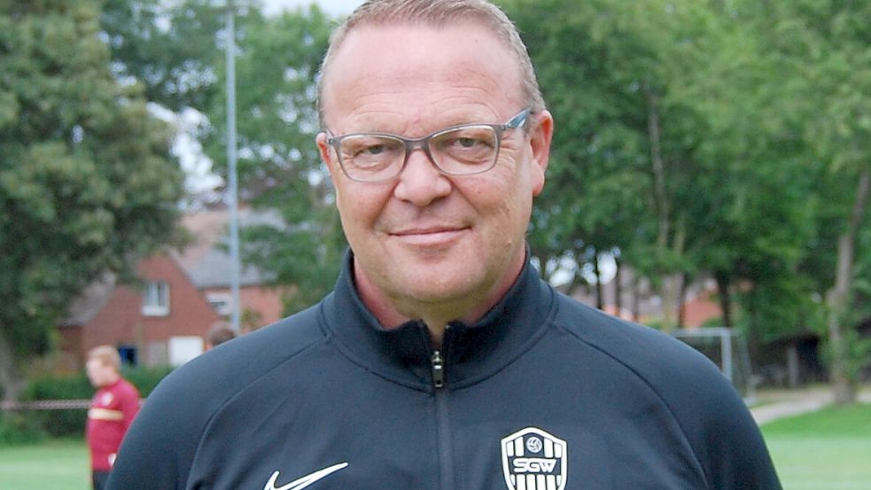 Westoverledingens Trainer Wolfgang Behrends schielt noch auf einen Platz unter den ersten beiden Teams.
