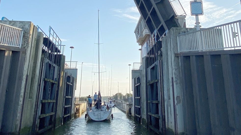 Ebenfalls auf die Bucket-List sollte ein Segeltörn ins Wattenmeer. Foto: Melanie Hanz