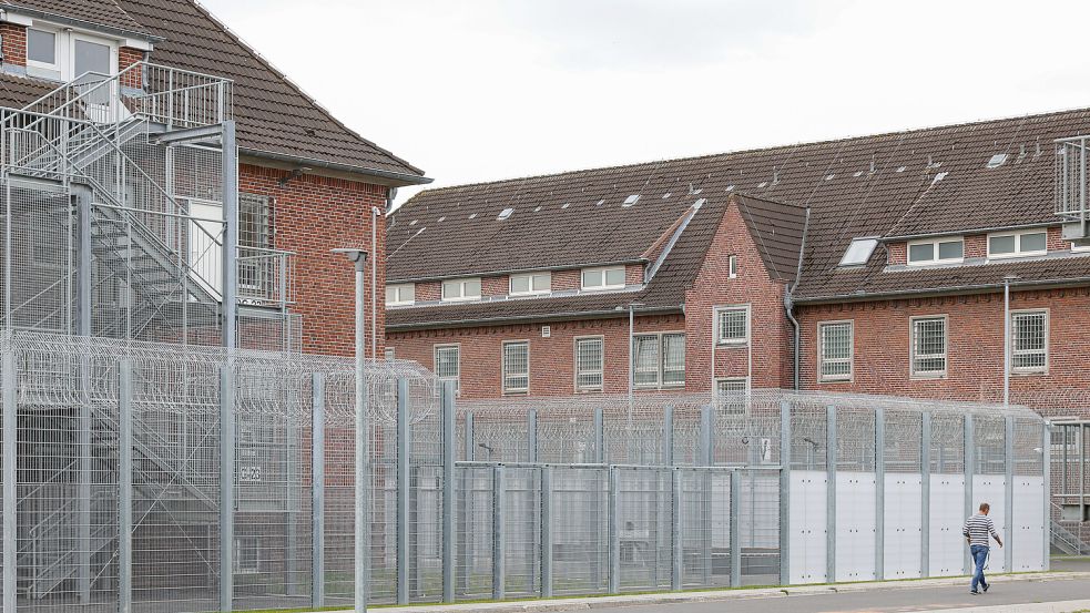 Die Abschiebehaftanstalt in Glückstadt in Schleswig-Holstein ist für viele Migranten die Endstation ihres Lebens in Deutschland. Foto: dpa