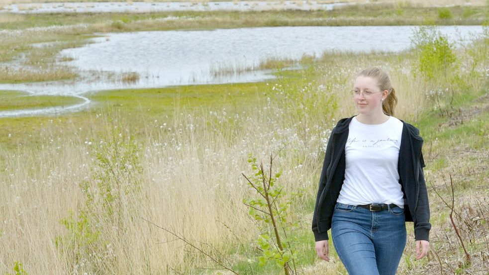 Auf gleich drei Moorpfaden in Ostfriesland gibt es Interessantes zu entdecken. Hier das Stapeler Moor. Archivfoto: Ortgies