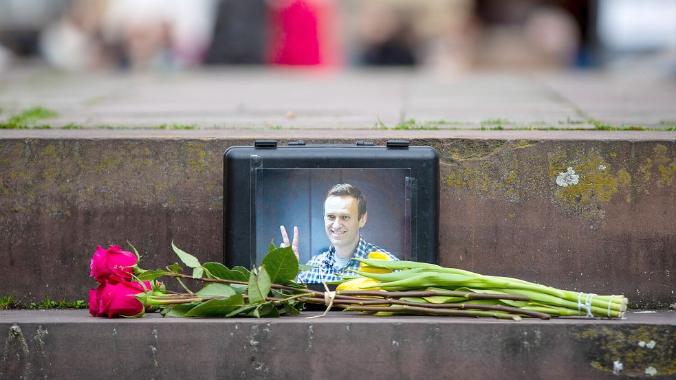 Nach dem Tod von Kremlgegner Nawalny Foto: dpa/Christoph Schmidt