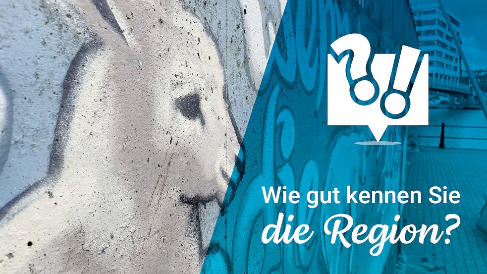 Wo ist dieses Graffiti? Es gibt zehn Fotos beim Quiz – aber wo wurden sie aufgenommen? Foto: Hellmers