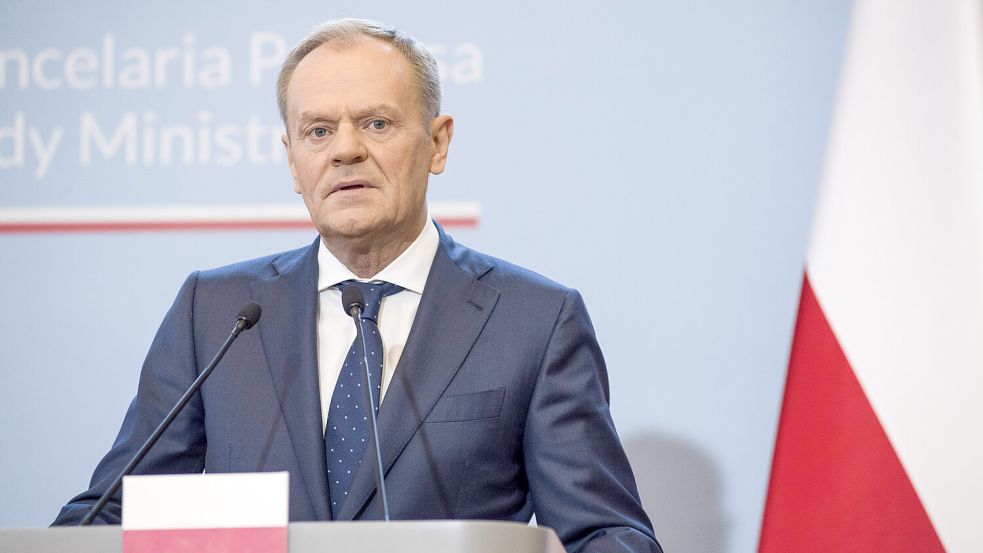 Polens Premierminister Donald Tusk steht durch die Proteste der polnischen Bauern unter Handlungsdruck. Foto: IMAGO/Attila Husejnow