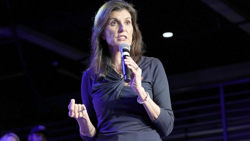 Nikki Haley gewann die Vorwahl in Vermont, das war aber auch die einzige. Foto: dpa/AP