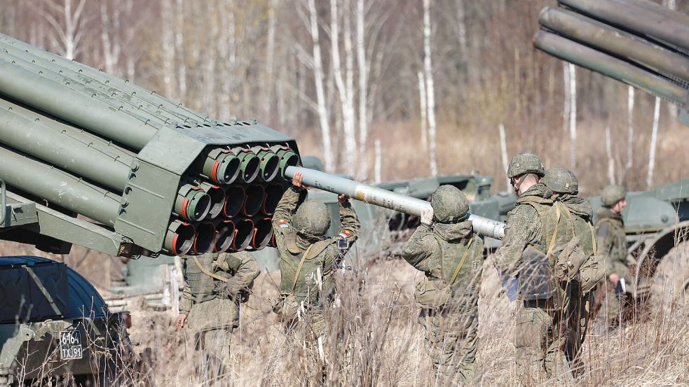 Bis an die Zähne bewaffnet: Eine russische Militärübung in der Region Kaliningrad. Bis nach Suwalki sind es rund 50 Kilometer. Foto: Imago Images/Mikhail Golenkov/Sputnik Kaliningrad