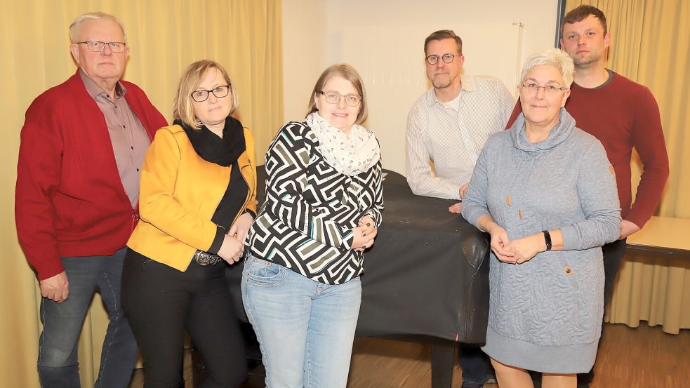 Der neue Vorstand des CDU-Gemeindeverbandes Barßel (v.li.): Hans Geesen, Margit Schulte, Sarah Ahrnsen, Jan Block, Elisabeth Abeln, Stefan Grotjann. Foto: Passmann