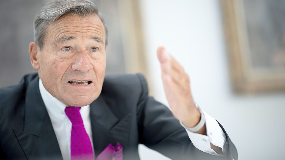 Wolfgang Grupp war jahrzehntelang Chef des Textilunternehmens Trigema. Foto: dpa/Sebastian Gollnow