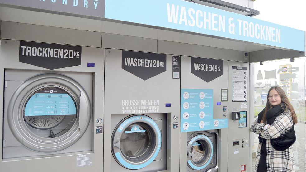 Wir haben den Waschautomaten an der Score-Tankstelle in Ostrhauderfehn getestet. Foto: Weers