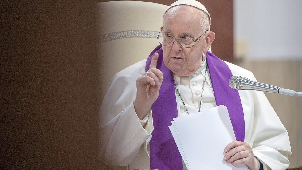 Papst Franziskus löst mit seinen mahnenden Worten einen Proteststurm aus - auch in Deutschland. Foto: www.imago-images.de/Alessia Giuliani