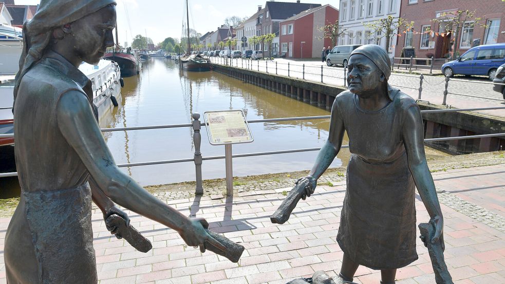 Der Hafen in Weener zieht Besucher an. Foto: Archiv