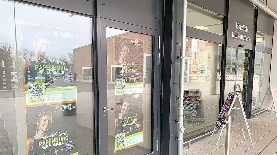 Die Eröffnung des Studios der Kette Easyfitness im neuen Ems Center verzögert sich. Foto: Risius-Hartwig