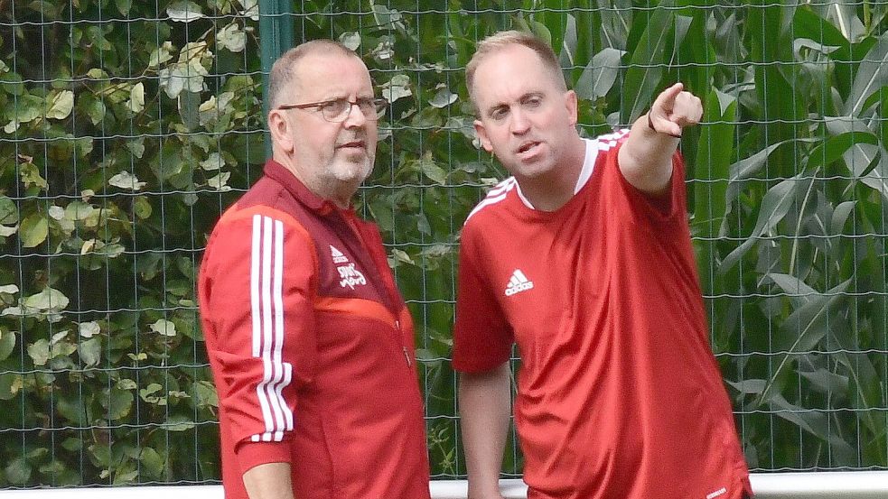 Michael Zuidema (rechts) kann auch weiter auf die Unterstützung von Sigurd de Buhr setzen. Foto: Damm