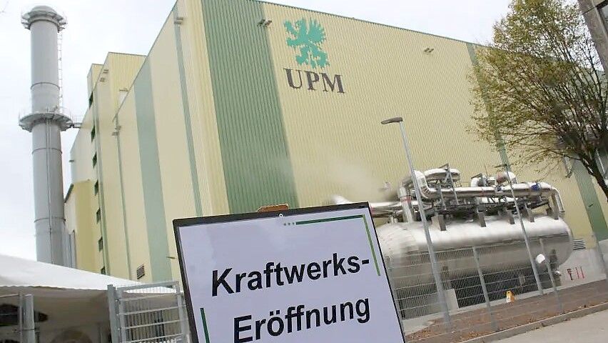 Im November 2022 nahm der Papierhersteller UPM Nordland in Dörpen das neue Gaskraftwerk in Betrieb. Anfang 2023 ordnete das Unternehmen Kurzarbeit für alle Beschäftigten an. Dieses Instrument ist seit März dieses Jahres wieder ausgesetzt. Archivfoto: Belling
