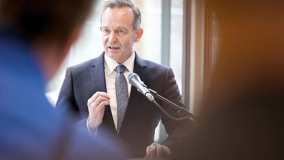 Bundesverkehrsminister Volker Wissing (FDP) Foto: dpa/Jan Woitas