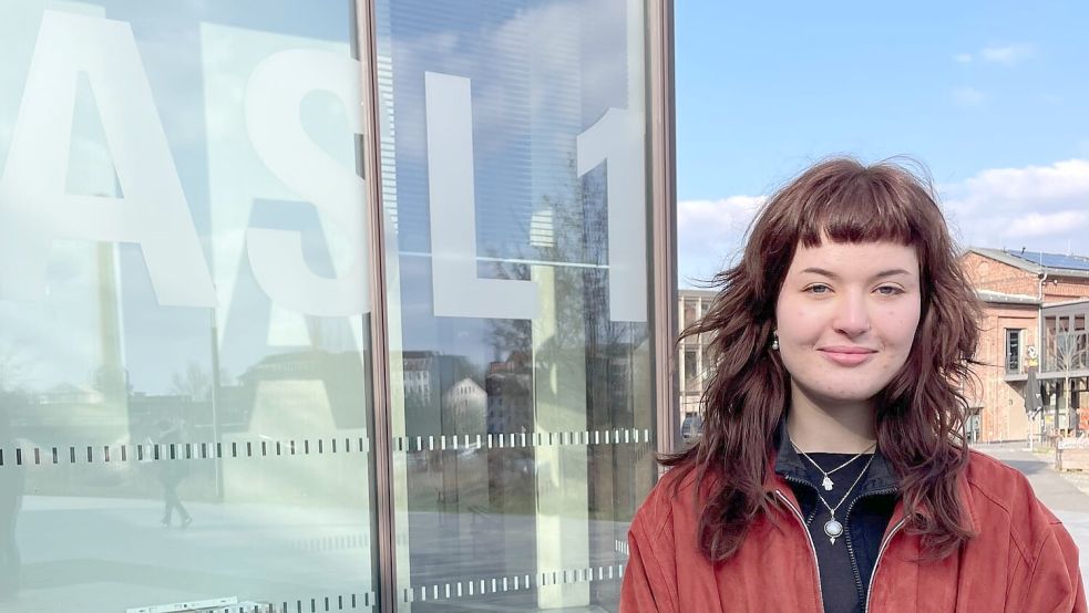 Der Campus der Universität Kassel bietet viel Platz für Kreativität. Das gefällt Seline Schilling besonders gut. Foto: Privat