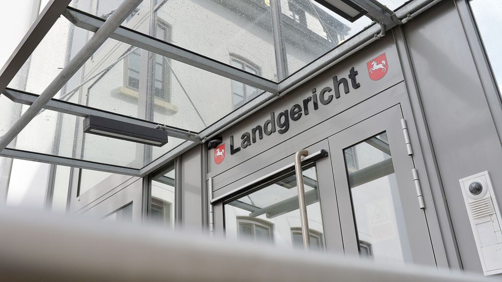 Vor dem Landgericht Aurich muss sich ein Mann aus dem Landkreis Leer verantworten. Foto: Ortgies/Archiv