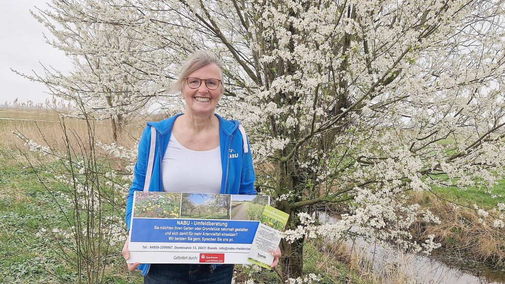 Naturschutz und Ästhetik im Garten schließen sich nicht aus. Agnes Ratering gibt als ehrenamtliche Naturgartenberaterin Tipps zur Umsetzung. Foto: Gettkowski