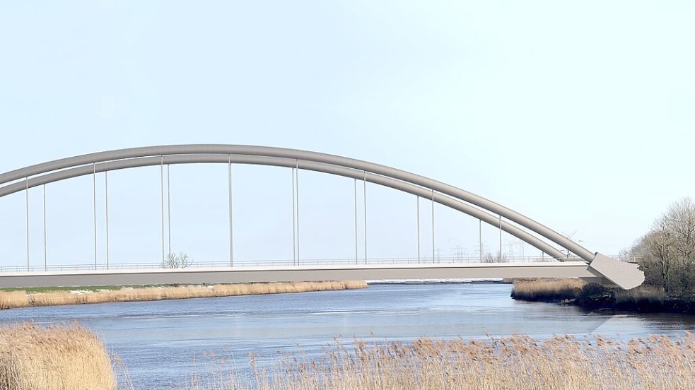So soll die neue Brücke aussehen. Archivbild