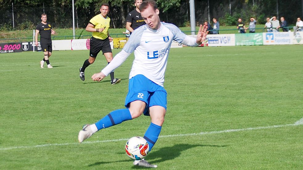 Für BW Papenburg und Bent Janßen steht das dritte Auswärtsspiel in Folge an. Foto: Reemts