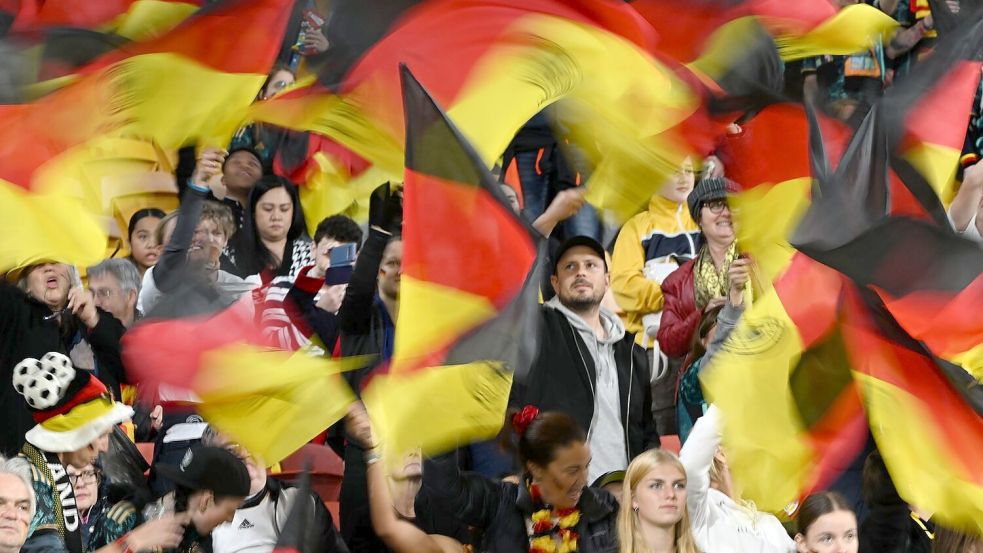 Die Euphorie in Deutschland vor der Heim-EM 2024 scheint geweckt. Das Turnier kann kommen. Foto: Darren England/AAP/dpa