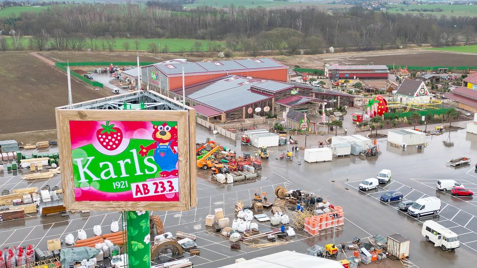 Karls Erlebnis-Dorf hat im sächsischen Döbeln einen weiteren Standort eröffnet. Foto: IMAGO/EHL Media
