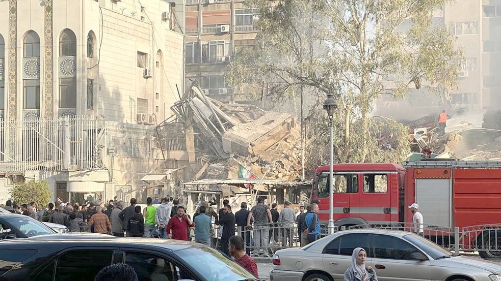Bei einer Explosion in der syrischen Hauptstadt Damaskus ist ein General der iranischen Revolutionsgarden getötet worden. Foto: Hummam Sheikh Ali/XinHua/dpa