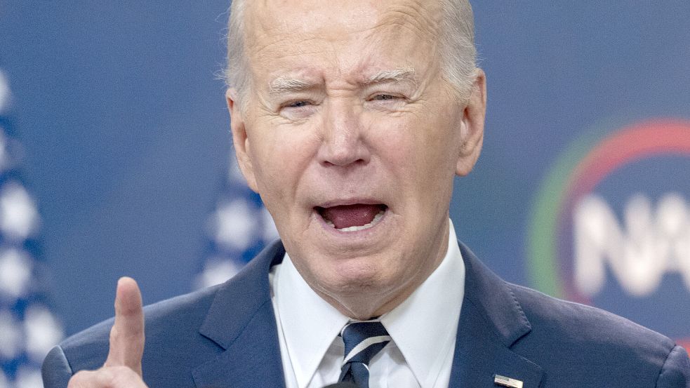 US-Präsident Joe Biden will Israel unterstützen. Die Frage ist nur: wie lange und in welchem Umfang? Foto: AP