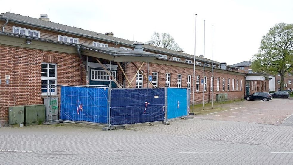 Demnächst sollen hier wieder Veranstaltungen stattfinden: Die Stadt will die Münsterlandhalle gemäß Versammlungsstättenverordnung sanieren. Foto: Niemeyer