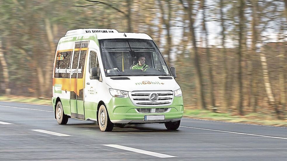 Fast im gesamten OM unterwegs: Die Rufbusse von Moobil-Plus. Im Landkreis Vechta bietet das Streckennetz mehr Flexibilität als im Landkreis Cloppenburg, wo Moobil-Plus später startete. Landkreis Cloppenburg