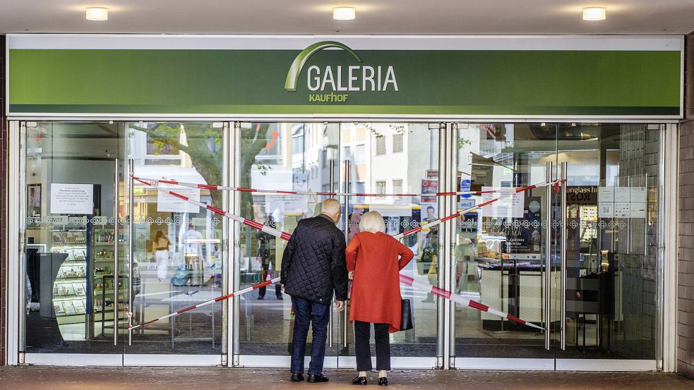 In mehreren Städten Deutschlands schließen weitere Filialen von Galeria Karstadt Kaufhof. Foto: dpa/Andreas Arnold