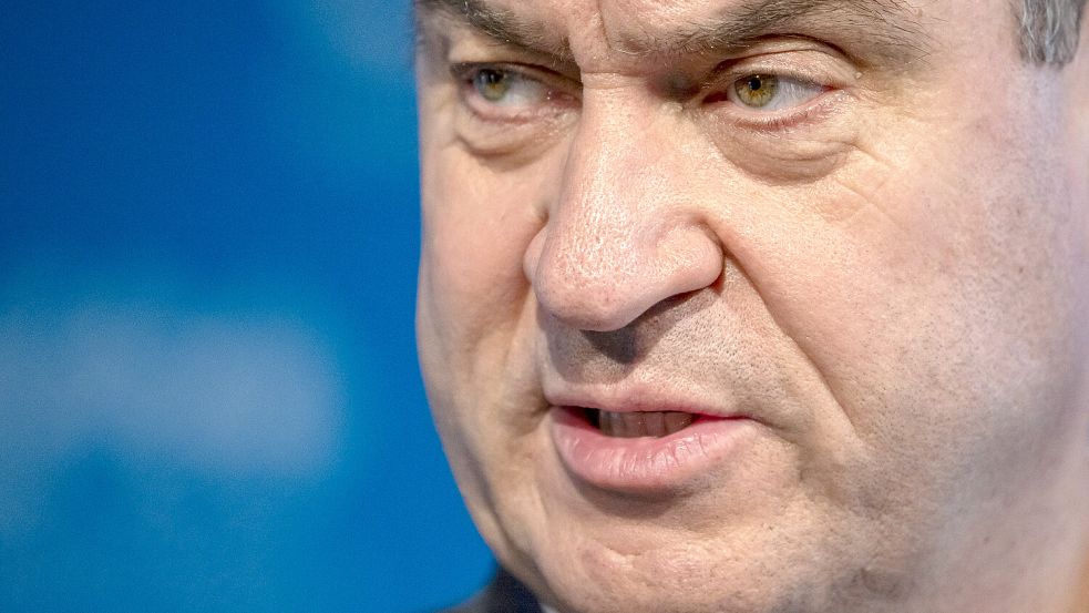 Markus Söder (CSU), Ministerpräsident von Bayern und Parteivorsitzender, hat Boris Pistorius im „Welt“-Interview ein vergiftetes Lob gestiftet. Foto: dpa