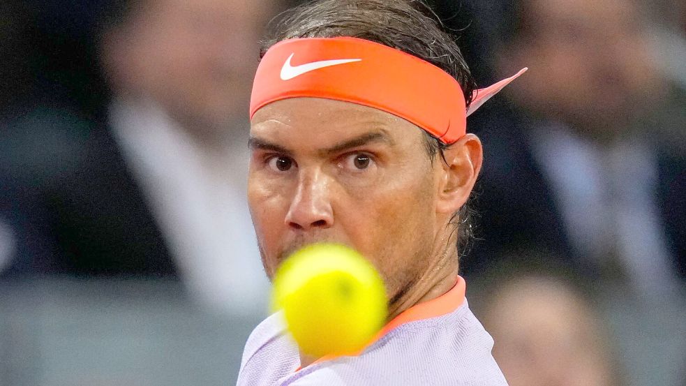 Rafael Nadal ist beim Turnier in Madrid ausgeschieden. Foto: Manu Fernandez/AP/dpa