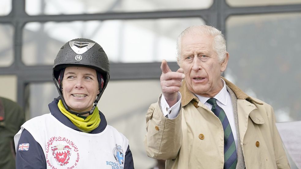 König Charles III. zeigte sich bei der Royal Windsor Horse Show. Foto: Andrew Matthews/PA Wire/dpa