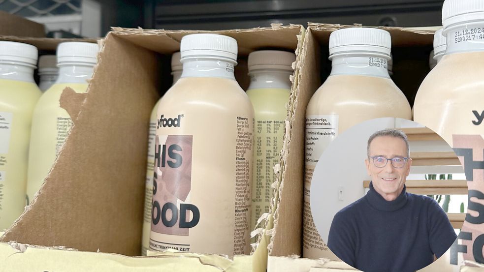 Proteinshakes lieber selber machen und Nahrung lieber essen als trinken – das sagt zumindest Ernährungs-Doc Matthias Riedl Foto: Jule Kipsch/Anna Goldbach