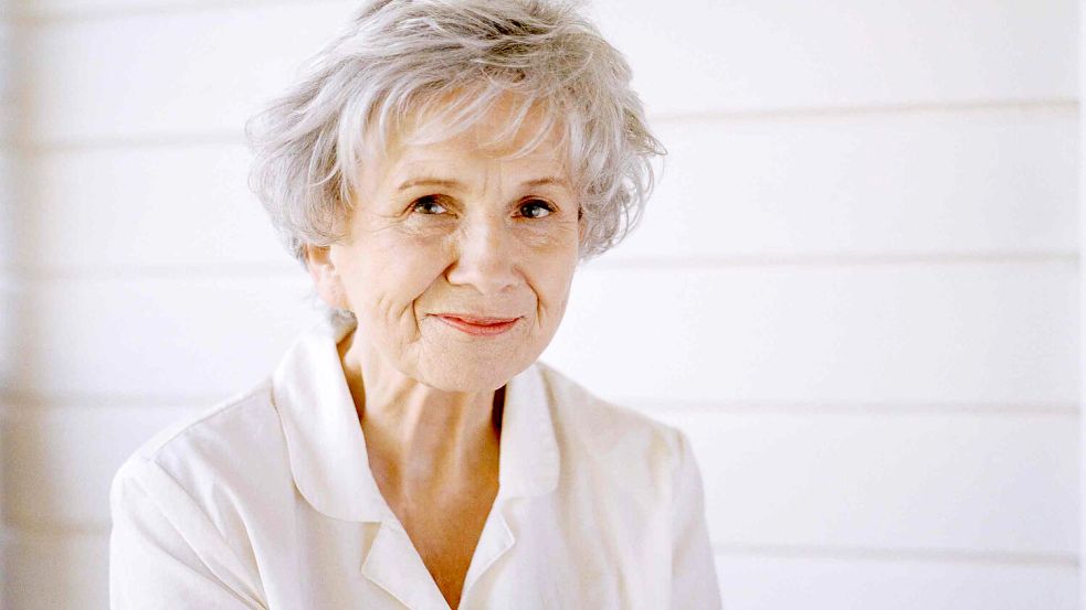 Die kanadische Schriftstellerin Alice Munro. 2013 erhielt sie den Literaturnobelpreis. Foto: dpa/MAN BOOKER PRIZE/EPA/Derek Shapman