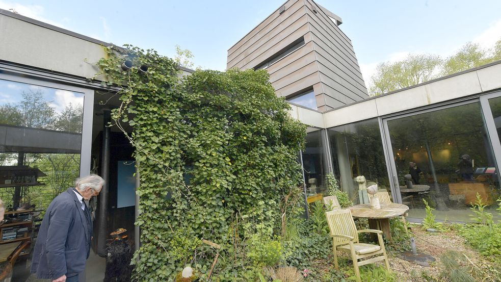 Natur, Architektur und Kultur sind im von Jan Timmer entworfenen Kunsthaus im Hessepark vereint. Foto: Ortgies