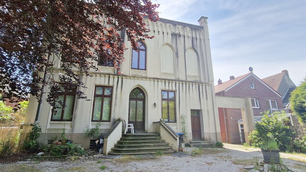 Ein Blick auf die Bärchen-Villa vom Garten aus gesehen. Foto: Gettkowski