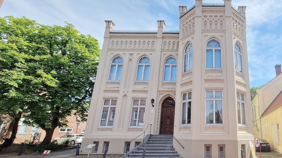 Das Schwestergebäude zur Bärchen-Villa steht in der Norderstraße: Dort ist das Orgelmuseum untergebracht. Foto: Gettkowski