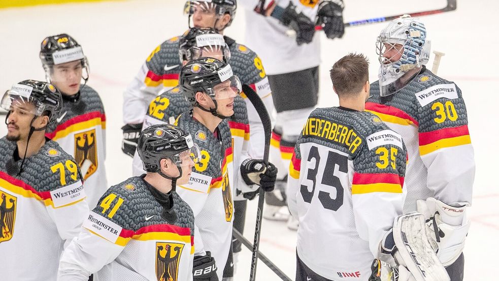EishockeyWM Stolz statt Enttäuschung EishockeyTeam hakt Aus schnell
