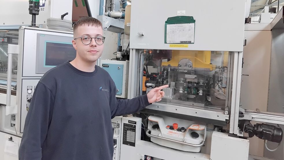 In diesem Produktionsschritt kommt die Entwicklung von Wilko Plümer zum Einsatz. Foto: Scherzer