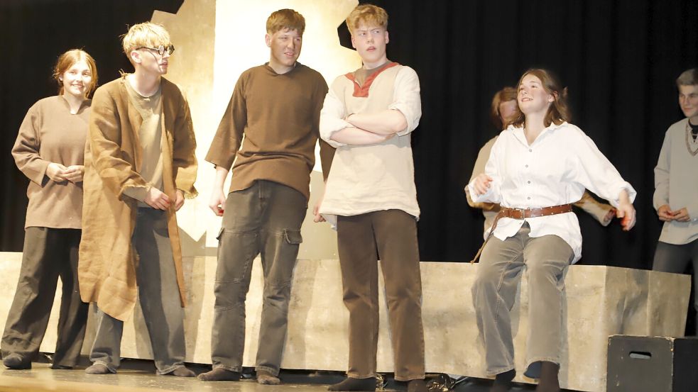 Im Juni ist die Theater-AG in Oldenburg auf der Bühne zu sehen. Foto: Passmann