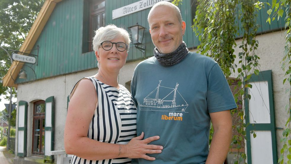 Uschi und Thorsten Dorloff haben das Burg-Café im Alten Zollhaus aufgegeben.