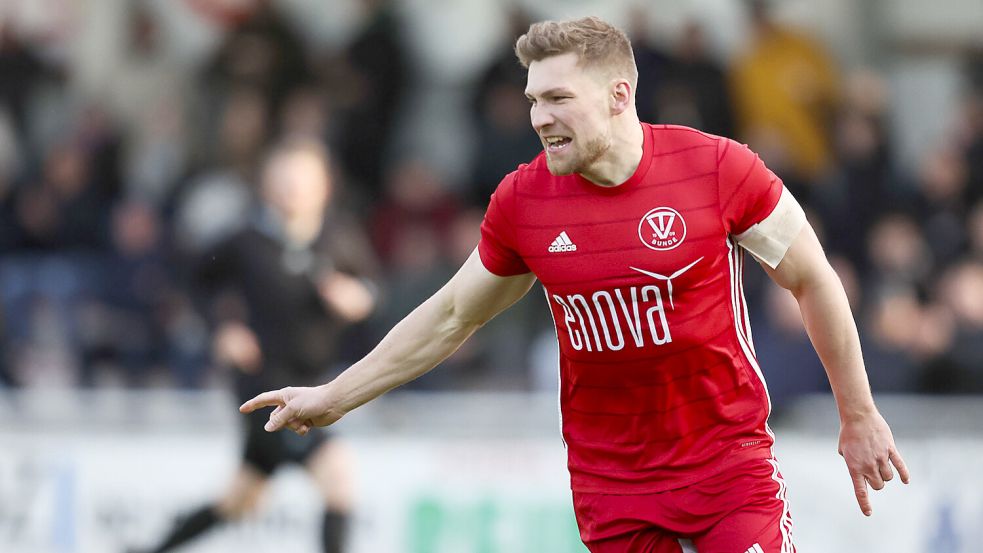 Eike Schmidt läuft am Samstag vorerst letztmals im Bunder Trikot auf. Foto: Doden/Emden