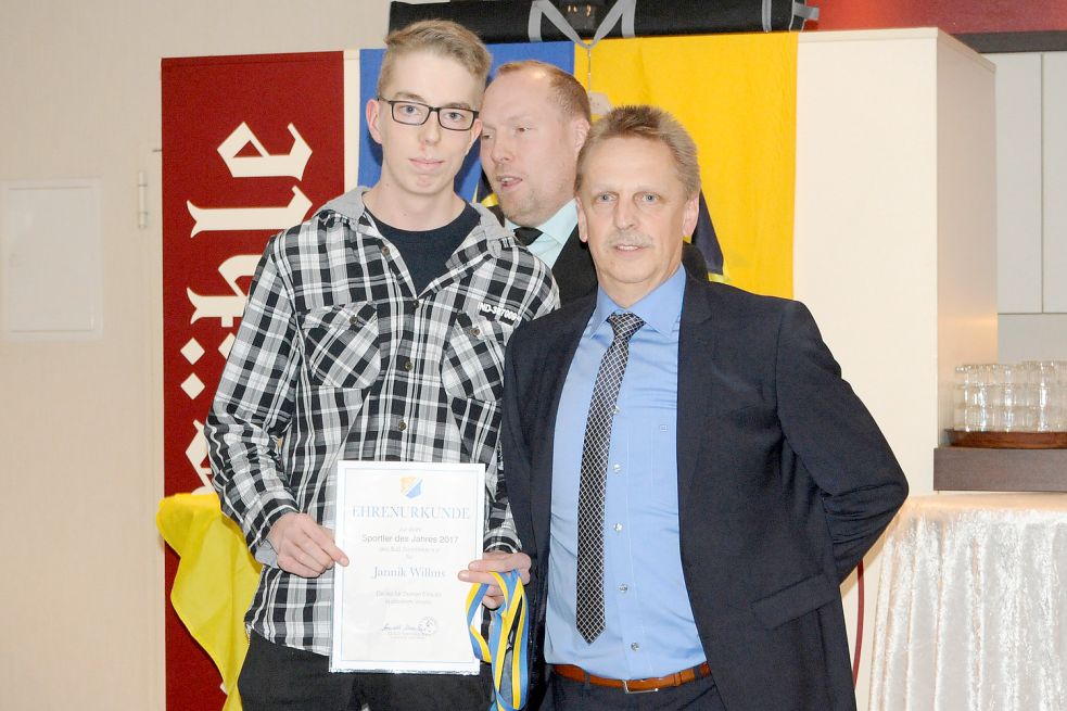 Karateka Jannik Willms wurde als Sportler des Jahres ausgezeichnet.