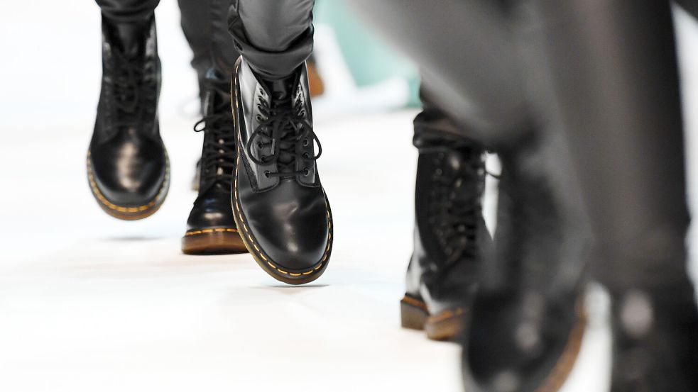 Stiefel von Dr. Martens haben einen hohen Wiedererkennungswert. Foto: dpa/Soeren Stache
