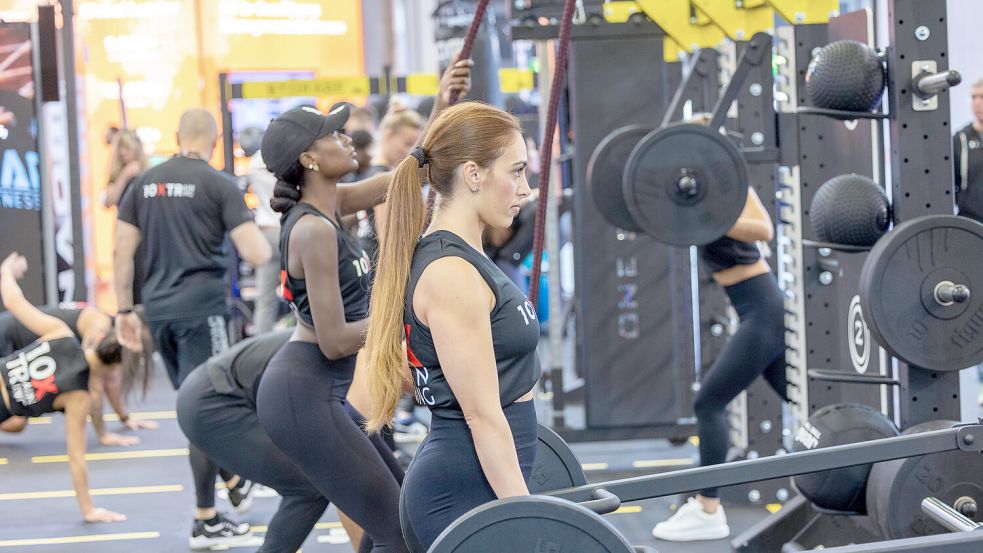 Die Umsätze der Fitnessindustrie in Deutschland sind wieder fast auf den Werten von vor der Pandemie. Foto: dpa/Thomas Banneyer