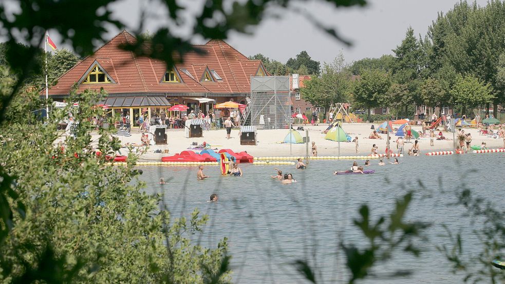 Die Badesaison ist eröffnet. Foto: Ortgies/Archiv