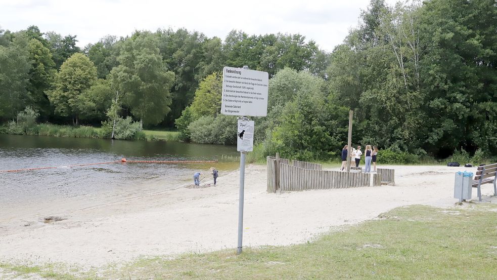 Am frühen Nachmittag war das Flatterband wieder weg. Foto: Passmann