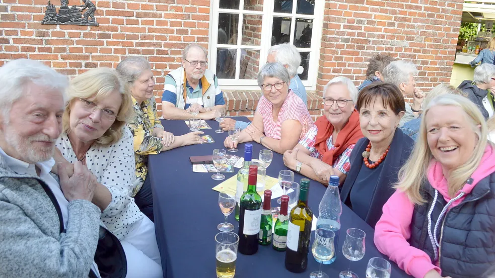 Die Besucher des Sommerfestes erfreuten sich an der tollen Atmosphäre.