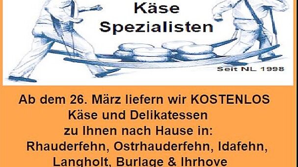 Mit Anzeigen wie dieser wollte Marco D. im Frühjahr 2020 für sein Unternehmen „Käsespezialisten“ werben. Doch dieses hat es nie gegeben. Screenshot: Zein